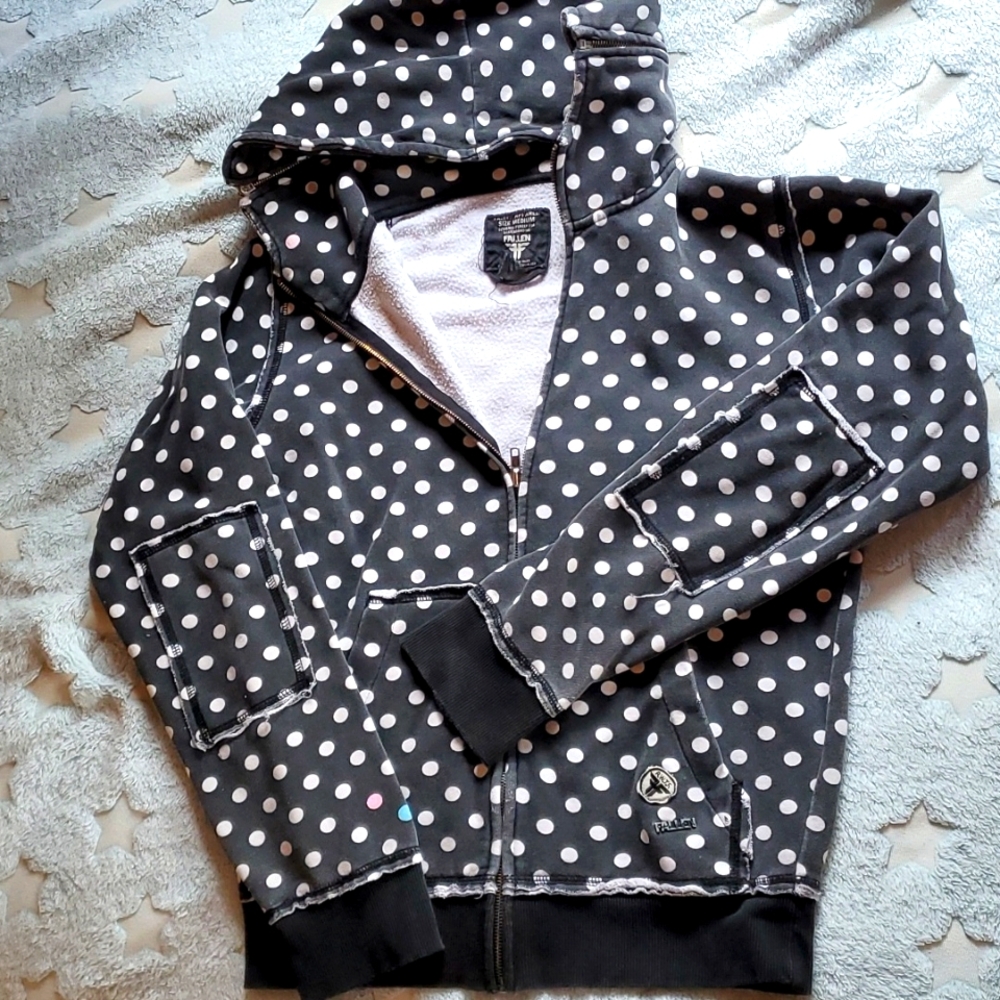 Fallen Apparel Hooded Zip Sweatshirt